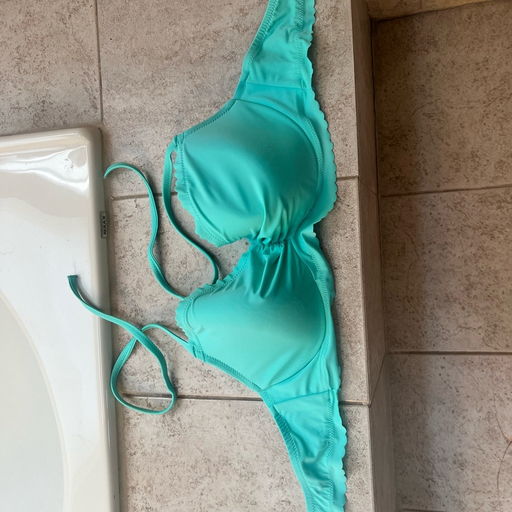 Victoria's Secret Turquoise Bikini Top